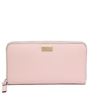 Light pink, Kate Spade ♠️ wallet.